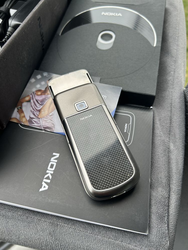 Kompletna Top Nokia 8800 Carbon Arte*Made in Korea*Unikatowy Stan/Cudo