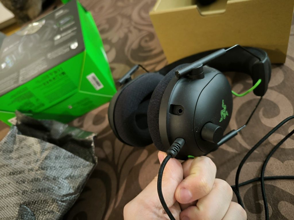 Headset Razer Blackshark v2 + usb