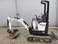 Wynajem Minikoparka Bobcat E10 koparka