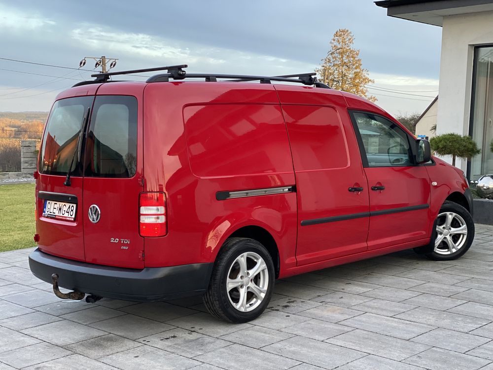 Volkswagen CADDY 2.0 tdi DSG 140 km AUTOMAT 2012r LONG DŁUGI HAK LIFT