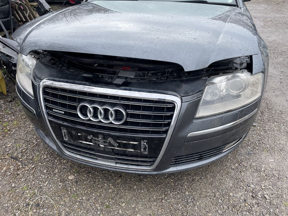 Zderzak przedni audi a8 d3 drugi lift lz7s kompletny