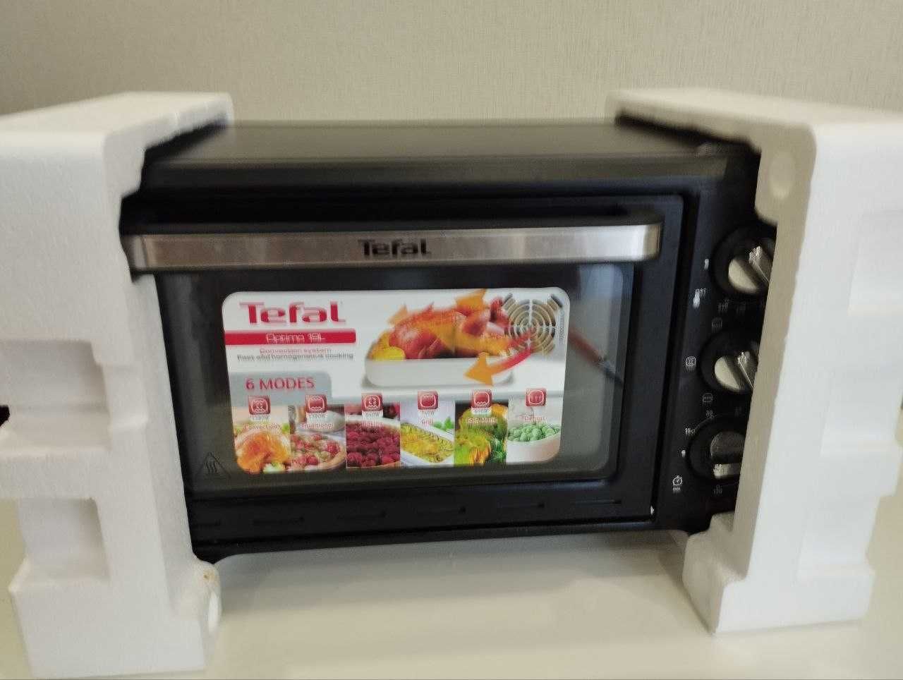 Духовка Tefal електрична маленька. Вживана, але стан нової.