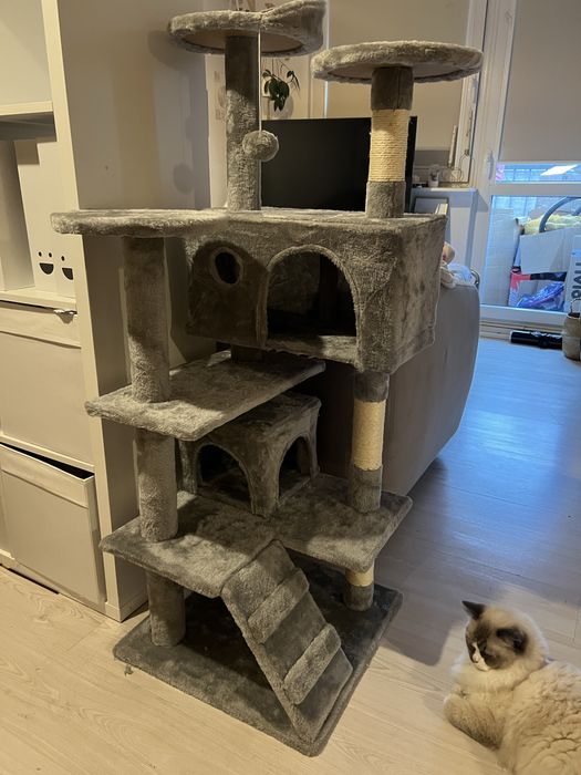 Super Jakość  Nowy drapak dla kota i innych zwierząt drzewko drabinka