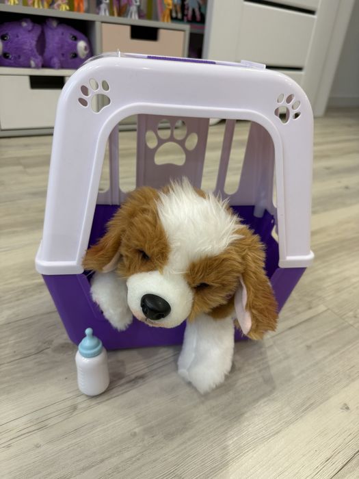 Little Live Pets  Piesek z transporterkiem piesek jak zywy