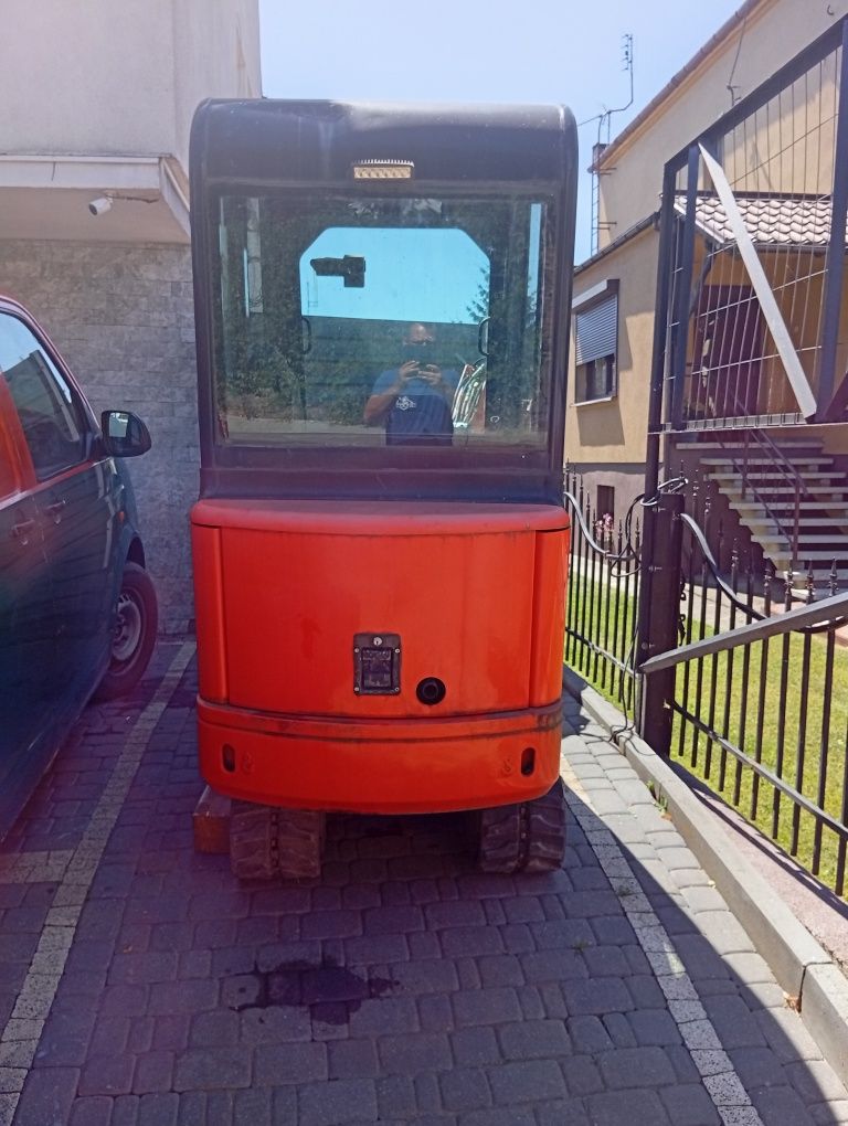 Wynajem minikoparka Bobcat 322 , Ciągnik Casse 7120 z przyczepą , Kopa