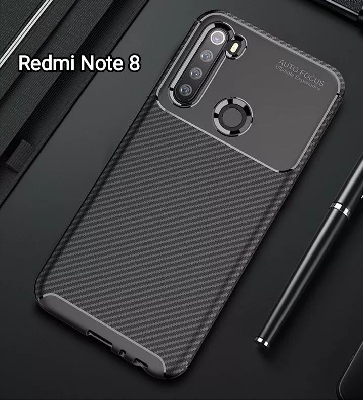 Capa T/ Carbono P/ Xiaomi Redmi 9C / Redmi Note 8