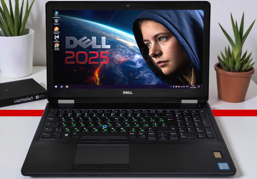 Быстрый Dell E5570 i3 /DDR4 16Гб/240Гб SSD /15,6" /АКБ 7ч /Подсв.клавы