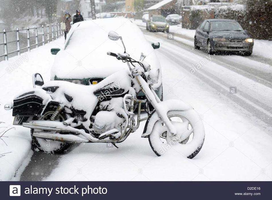Zimowanie motocykli garaż motocykl miejsce na motocykl na zime