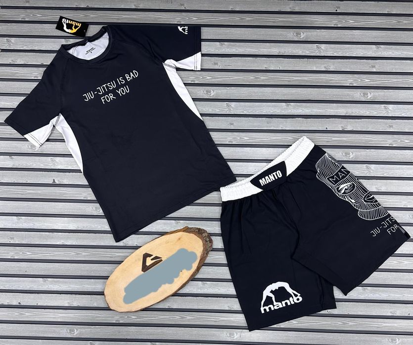 Рашгард, компресійний комплект Манто для єдиноборств, тренувань