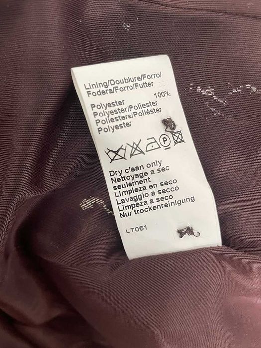 Casaco castanho com padrão de renda Gerard Darel