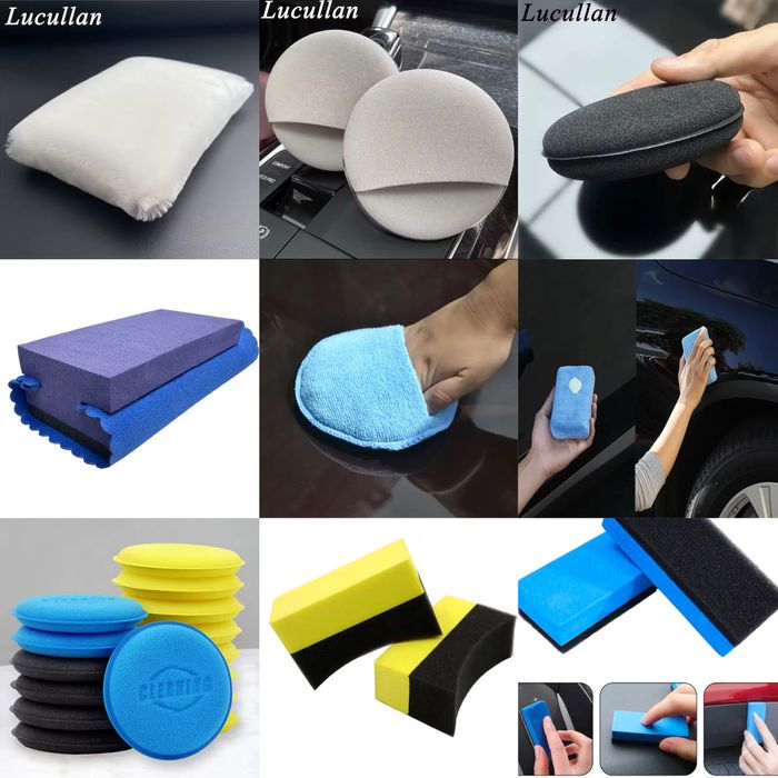 Аплікатори, губки, щіточки, фібри для детейлінгу