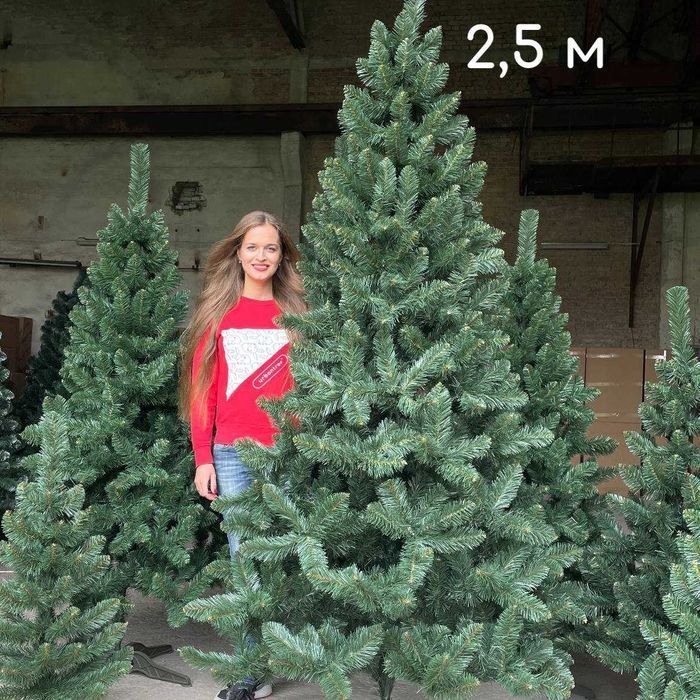 ‼️ Новогодняя ель. Искусственная елка, зеленая. Видеообзор. Ялинка ‼️