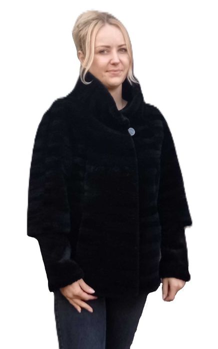 Kurtka kawałki norcze ogonki strzyżone Elisa