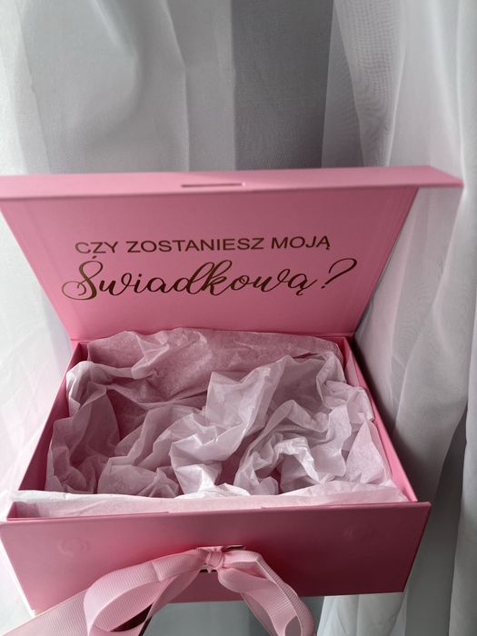 Nowy box pudełko na magnes czy zostaniesz moją świadkową ? Panna Młoda