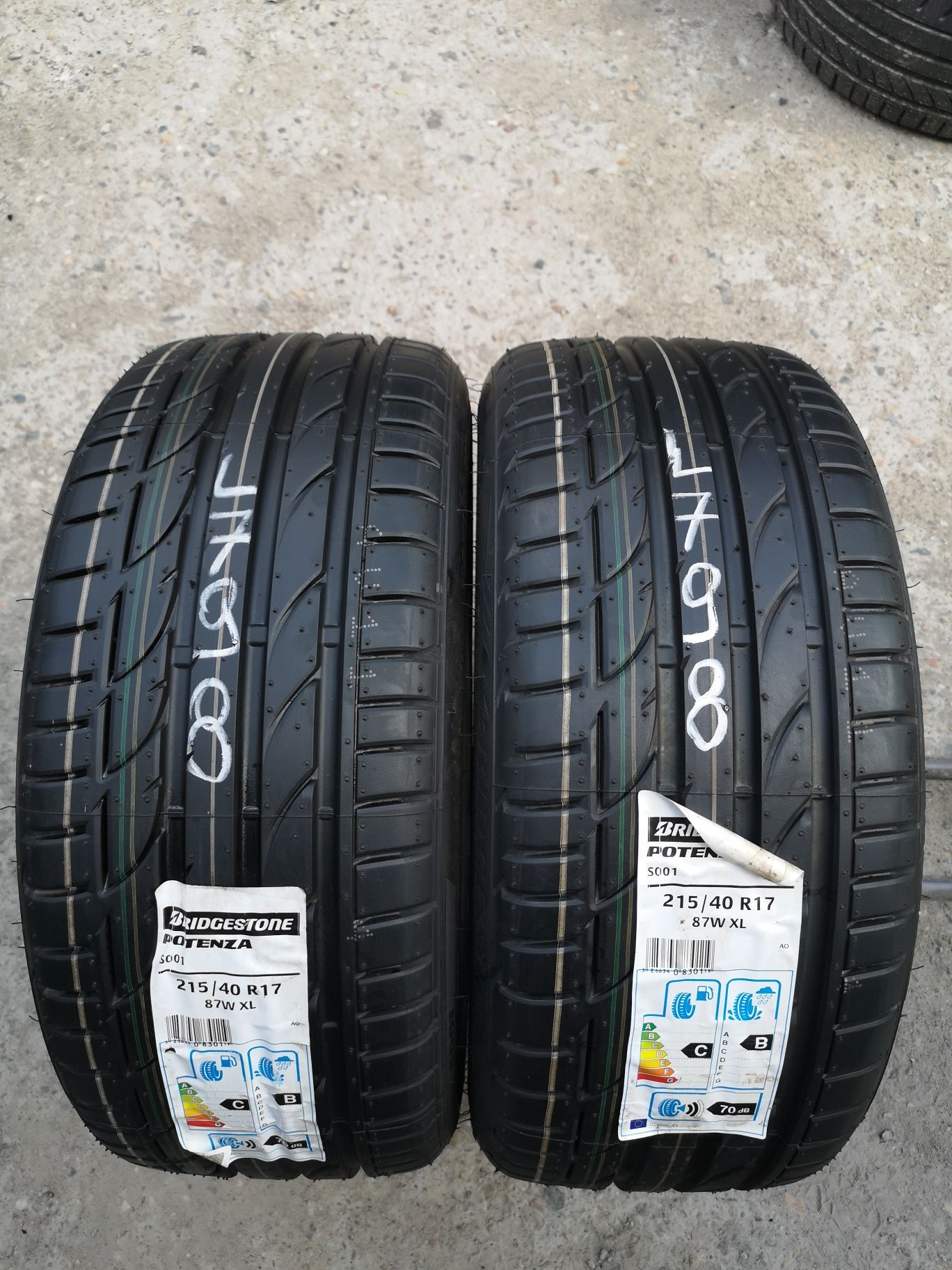 Nowe opony letnie 215/40/17 Bridgestone Potenza S001 2szt