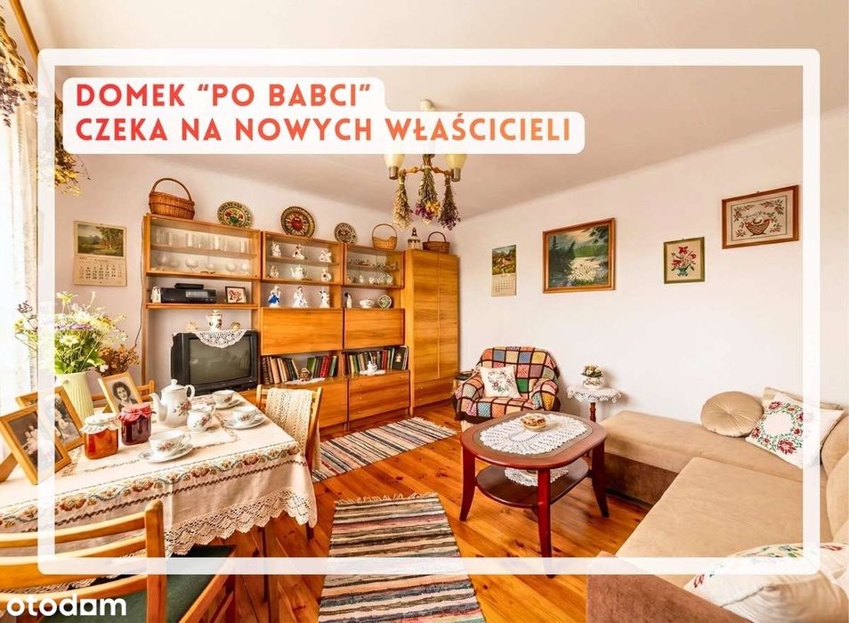 Urokliwa działka budowlana z dwoma domkami tuż obok Pomiechówka