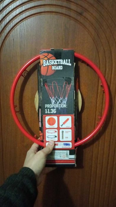 Баскетбольне кільце 30/40/45 см, 16мм + безкоштовна доставка Укрпоштою