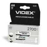 Акумулятор Videx 2700 mAh R 6 (AA) ціна за пару