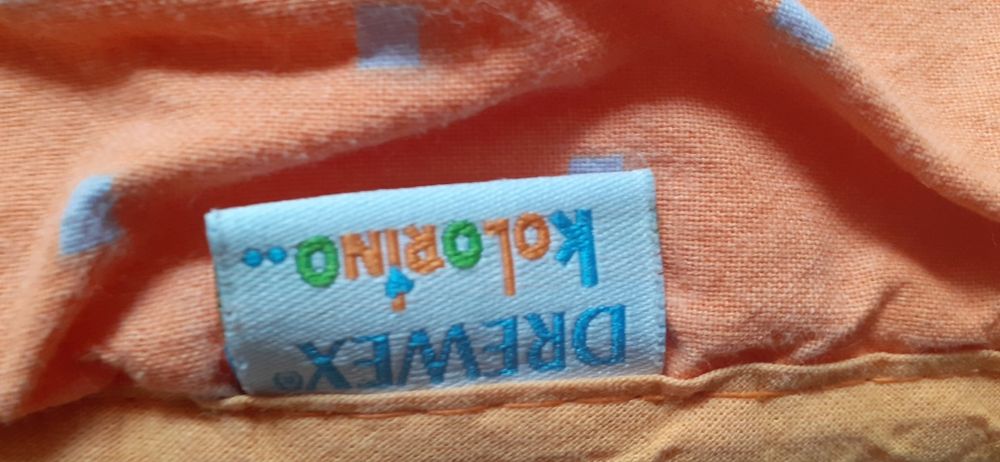 Becik - rożek + poduszka z Drewex Kolorino