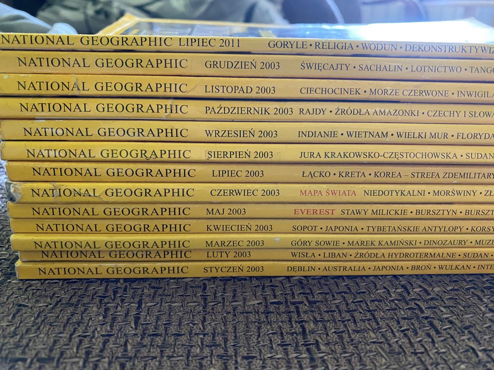 National Geographic 2003 + lipiec 2011 gratis