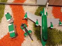 Klocki lego city samolot I ciężarówka