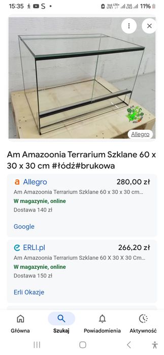 Terrarium 60×40×40
