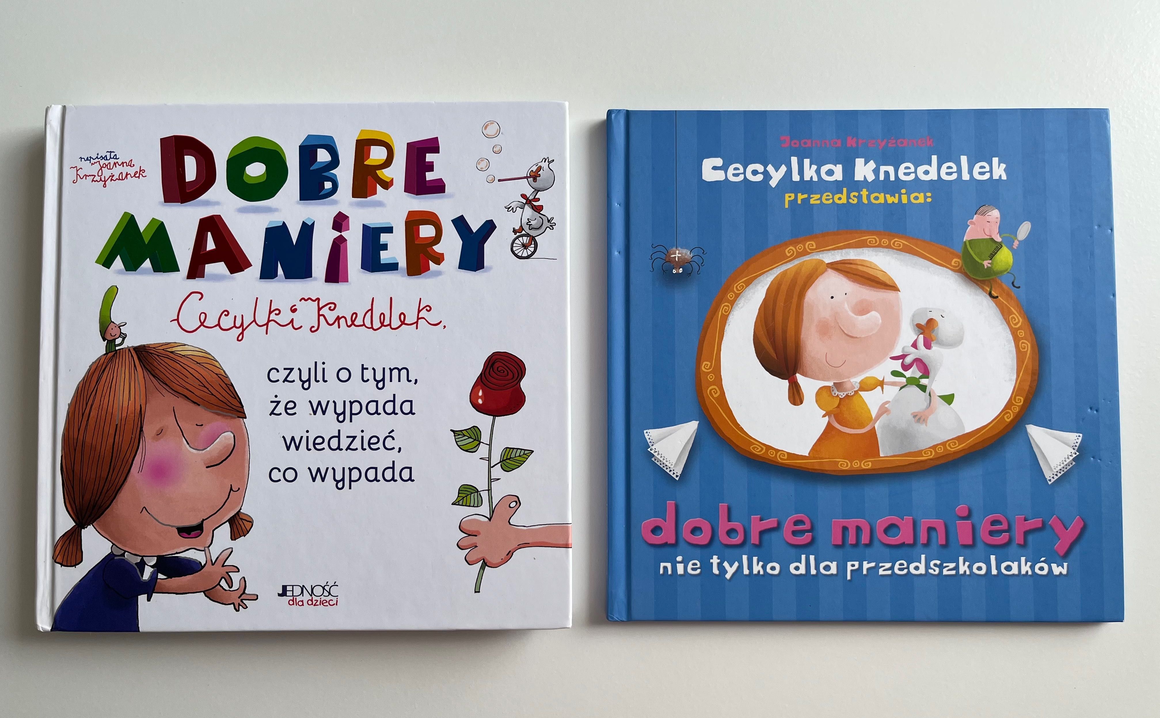 Książka dla dzieci Dobre maniery Cecylki Knedelek