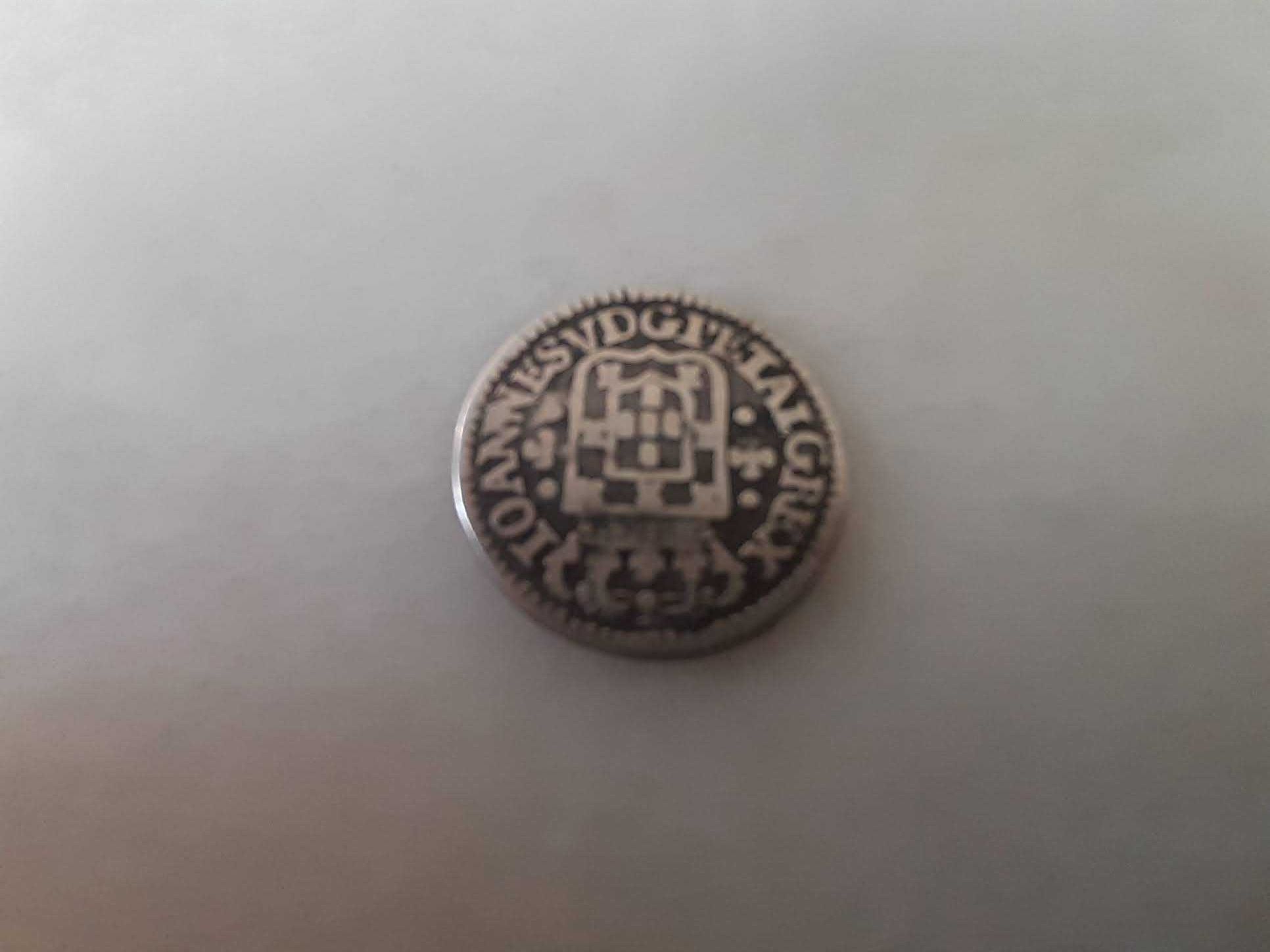 2 moedas prata Raras de Monarquia séc.XVIII(excelente estado)