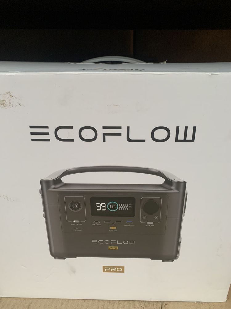 В наличии новая Зарядная станция Ecoflow Pro 720/1200Вт 220В Європа