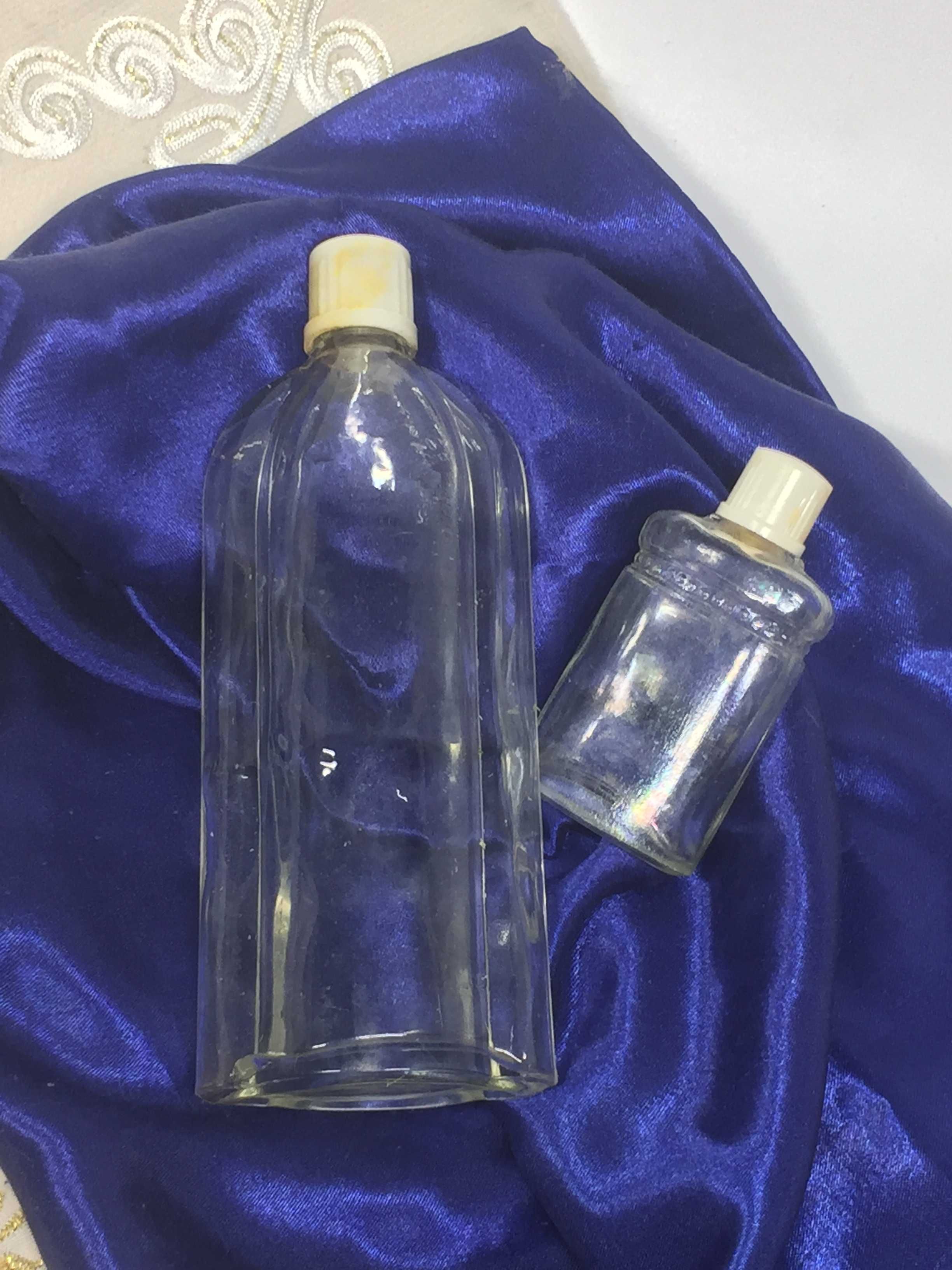 Два флакона парфюмерных от духов бутылочки для духов винтаж ссср