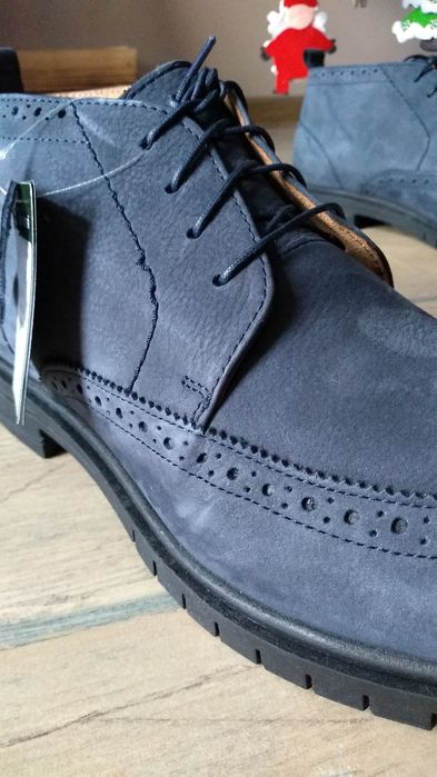 Buty trzewiki męskie obuwie GINO ROSSI skórzane 42 skóra naturalna