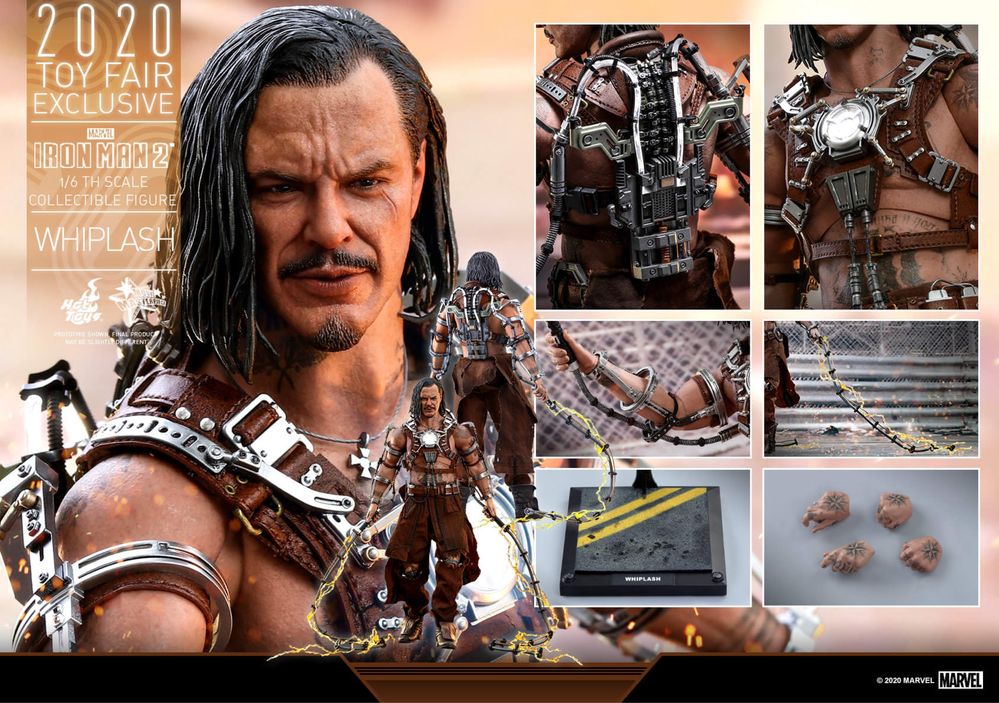 Фигурка 1/6 hot toys mms 569 IRON MAN 2 – WHIPLASH