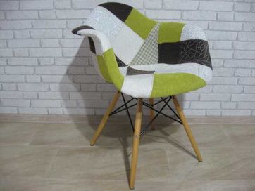 Krzesło tapicerowane Patchwork