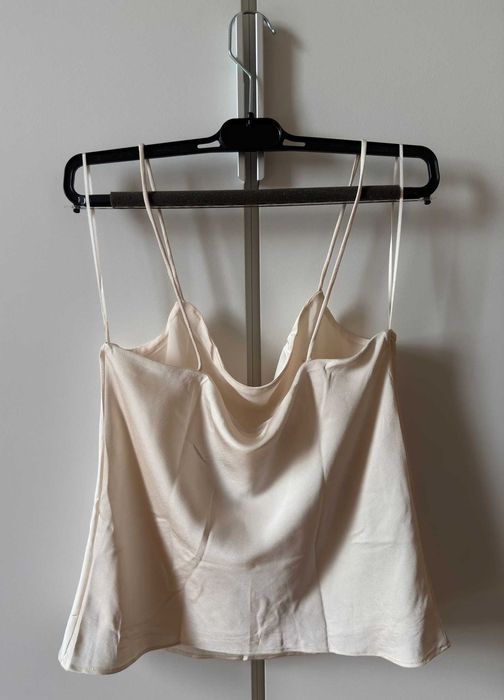 Top acetinado - novo com etiqueta