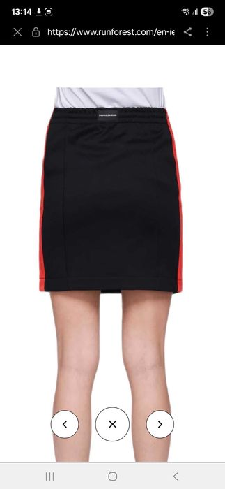 Стильна юбка спідниця Calvin Klein Р. S на 46р.