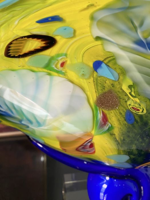 Vaso ou centro de mesa em Vidro de Murano