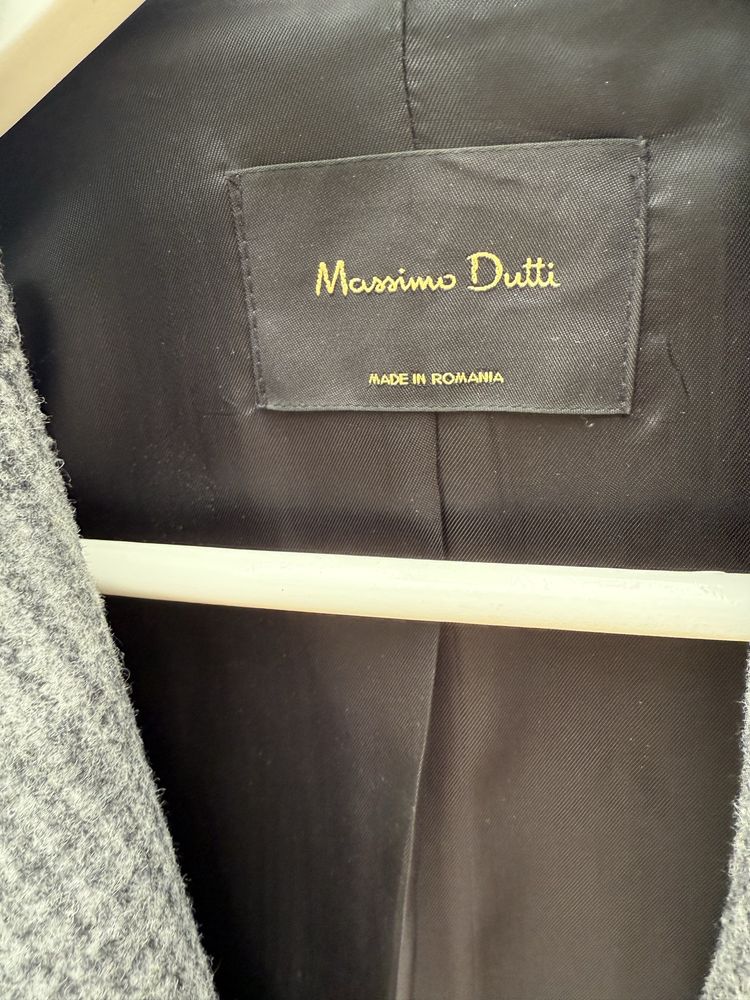 Пальто шерстяне Massimo Dutti 34р в ідеалі!