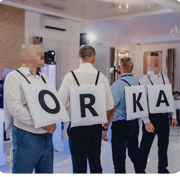 Zabawa gra animacyjna integracyjna poduszki litery literki