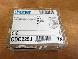 Wyłącznik różnicowoprądowy Hager 230 V IP20 25 A