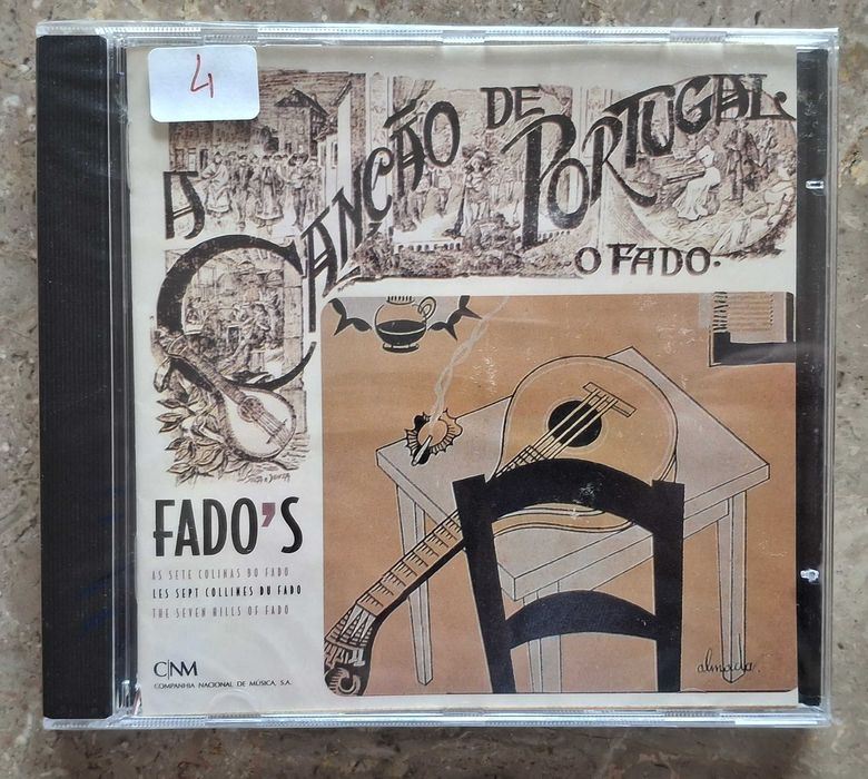 Fado CD - A canção de Portugal - Novo e selado