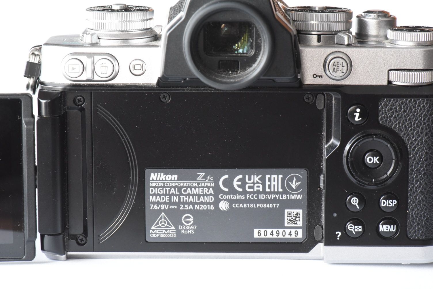 Nikon Z fc com lente 16-50mm