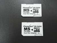 PSP - Adaptador MicroSD para Memory Stick + Caixa Arquivadora