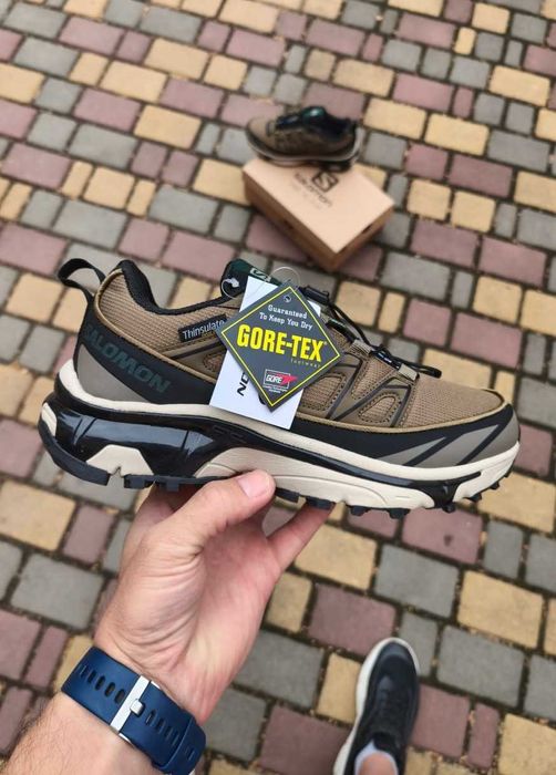 !SALE! Salomon XT-6 Expanse Gore-Tex Khaki Black 40 41 42 43 44 45 46
