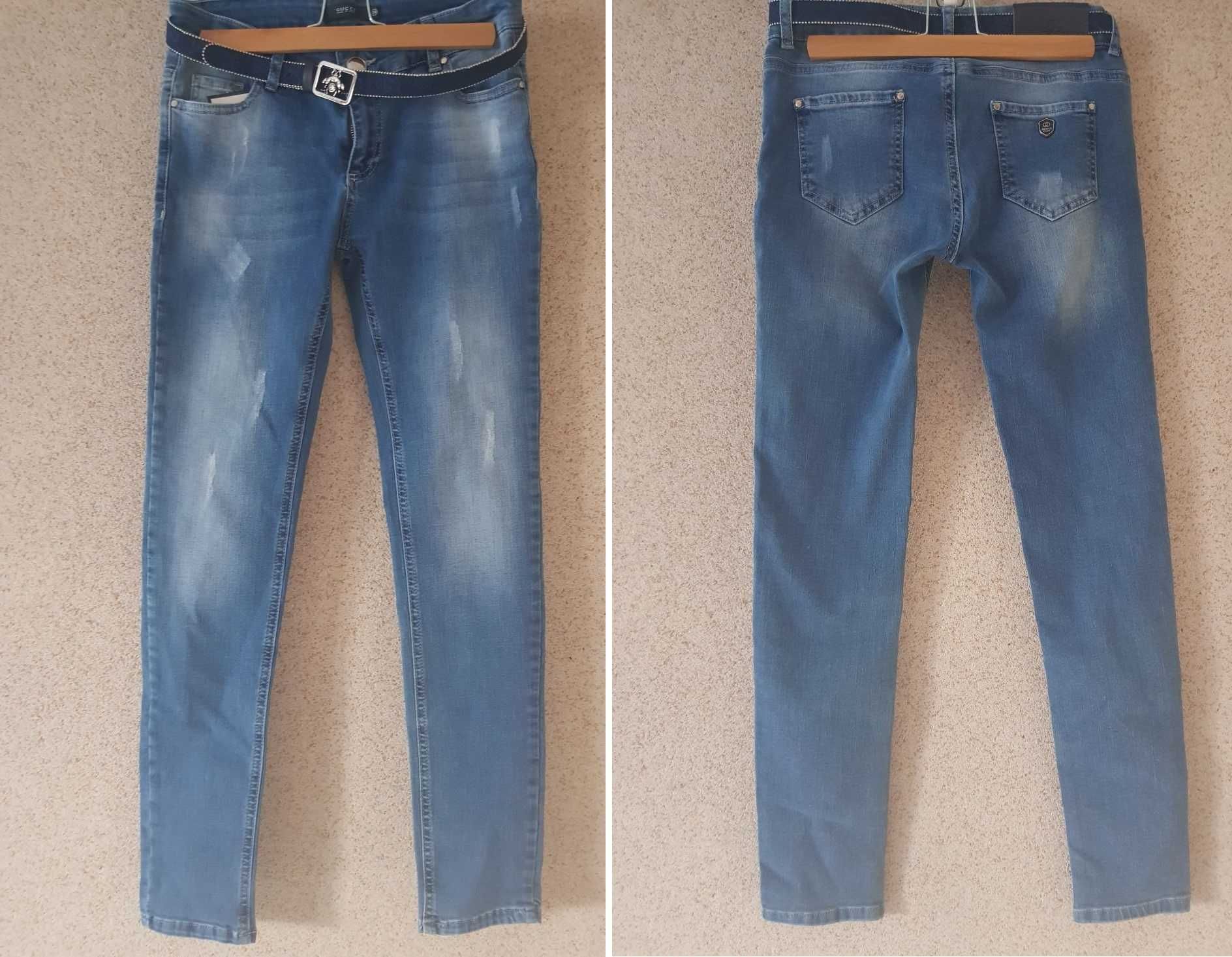 GUCCI  spodnie dżinsy spodnie damskie jeans