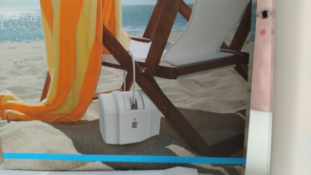 Safety box, sejf na plażę