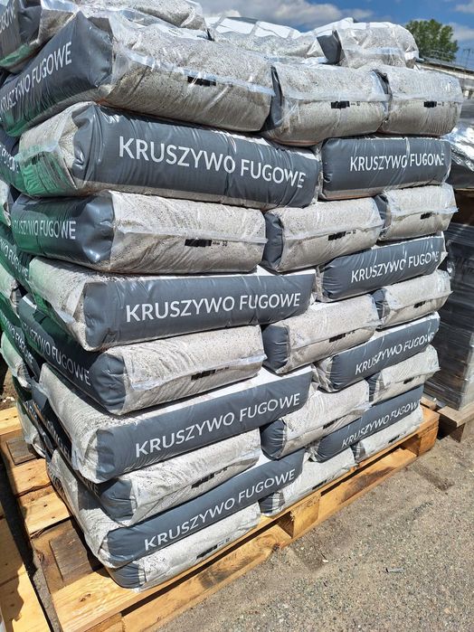 Kruszywo fugowe 0-2 mm szare, beżowe, czarne | Zasypka do kostki