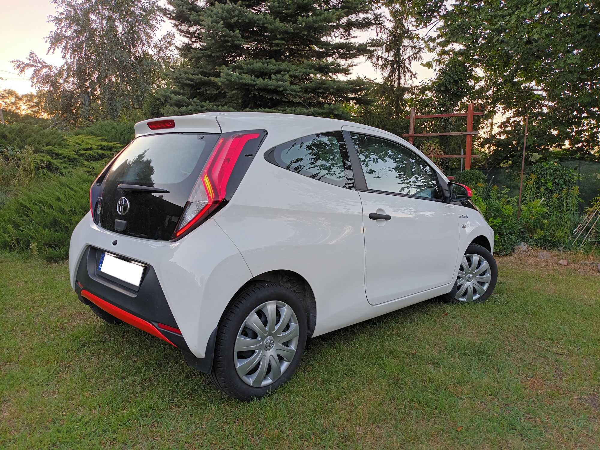 Toyota Aygo II 2019 r. Przebieg symboliczny 48 tyś. km. Lider Niezawo