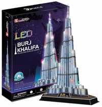 Puzzle 3d Burj Khalifa Led, Cubic Fun