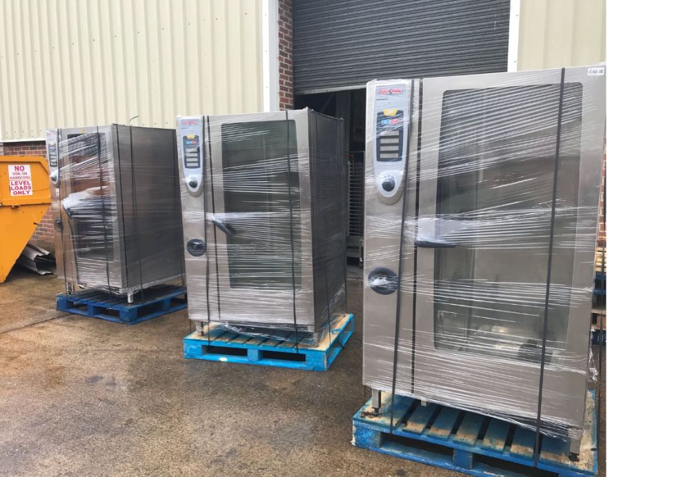 Piec kownekcyjno parowy RATIONAL SCC202G GAZOWY