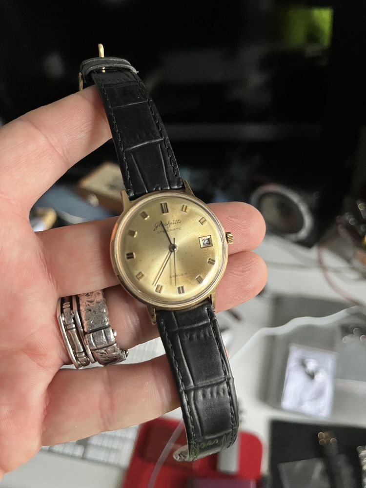 Glashutte Spezimatic Złoto 20 mikronów
